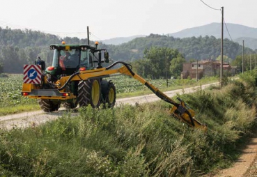 Femac - Doc400PS Profi Böschungsmäher 6,5 Meter Auslage, Auslegemäher,  Mulcher