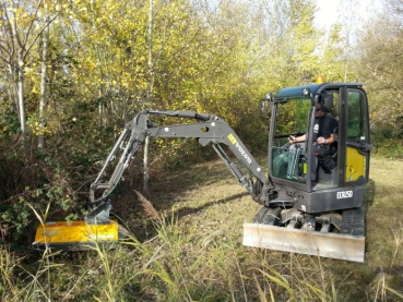 Femac T390 Baggermulcher Mulcher Schlegelmulcher für Minibagger 2,4 - 4,0 To