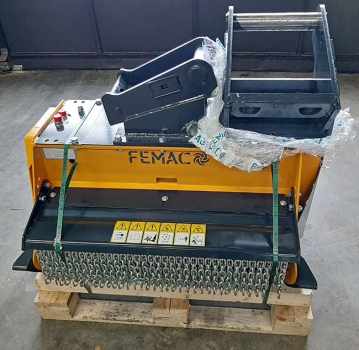 Femac T9FS90REV-Forestal  T9 FS 90 REV Baggermulcher Mulcher Schlegelmulcher für Minibagger, Bagger 6,0 - 8,0 To